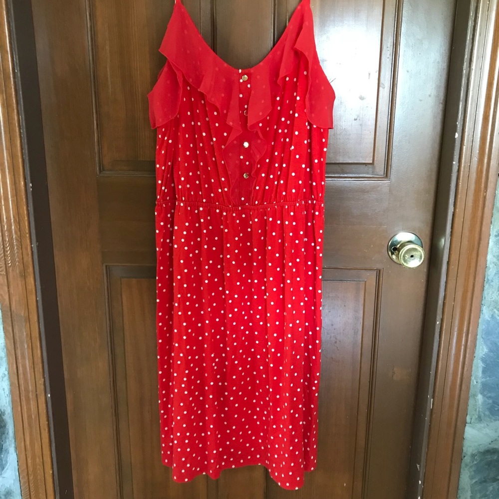 Elle polka dot dress